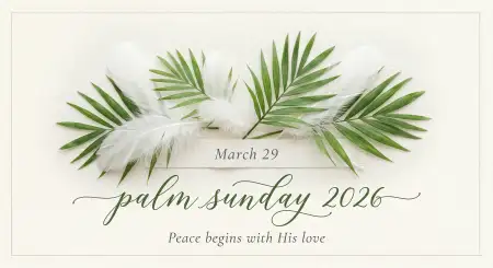 Palm Sunday 2026 Transparent Background Images - Free Palm Sunday 2026 Download