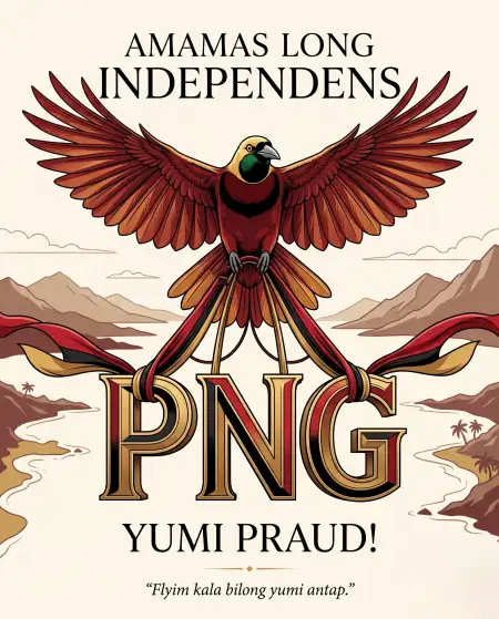 papua new guinea independence day flag design 2026 - Papua New Guinea Independence Day 2026