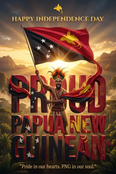 papua new guinea independence day flag images 2026 - Papua New Guinea Independence Day 2026