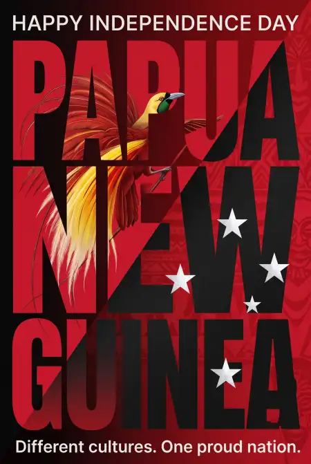 papua new guinea independence day flag wallpaper 2026 - Papua New Guinea Independence Day 2026