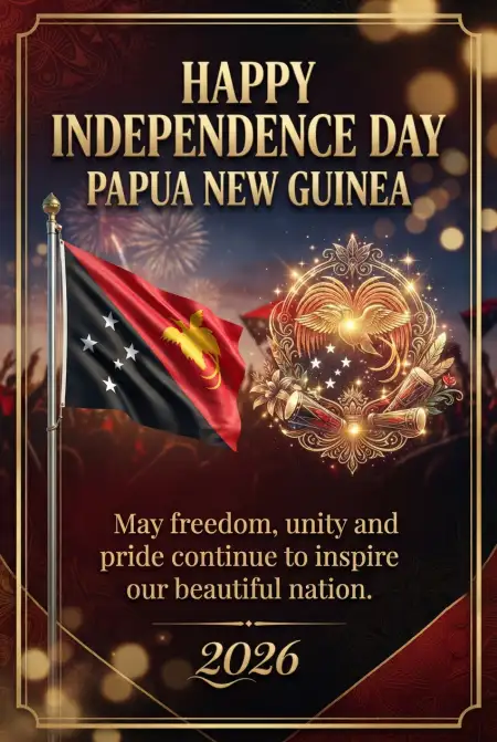 papua new guinea independence day instagram story 2026 - Papua New Guinea Independence Day 2026