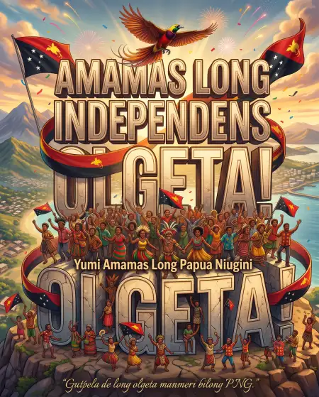 papua new guinea independence day poster 2026 - Papua New Guinea Independence Day 2026