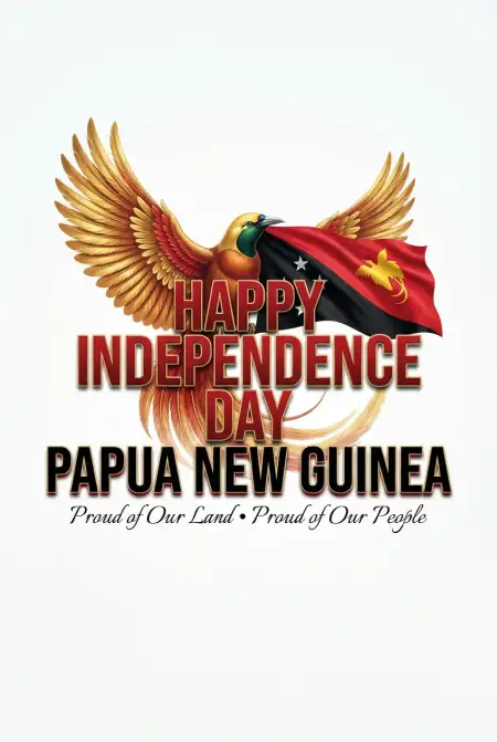 papua new guinea independence day wishes and greetings 2026 - Papua New Guinea Independence Day 2026