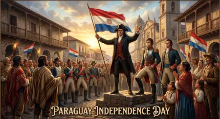 Paraguay Independence Day 2026 Freedom Quotes - Free Paraguay Independence Day 2026 Wishes Download