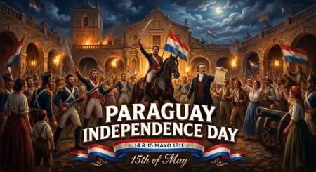 Paraguay Independence Day 2026 Quotes - Free Paraguay Independence Day 2026 Wishes Download