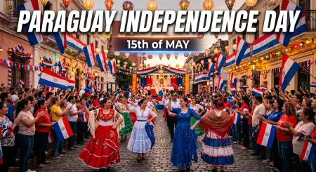 Paraguay Independence Day 2026 Trending Social Media Keywords - Free Paraguay Independence Day 2026 Wishes Download