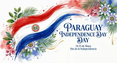 Paraguay Independence Day 2026 Wishes - Free Paraguay Independence Day 2026 Wishes Download