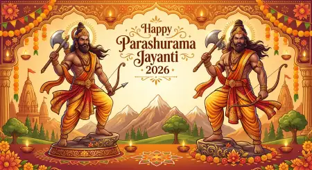Parashurama Jayanti 2026 Background Images - Free Happy Parashurama Jayanti Wishes 2026 Download