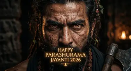 Parashurama Jayanti Creative Poster 2026 - Free Happy Parashurama Jayanti Wishes 2026 Download