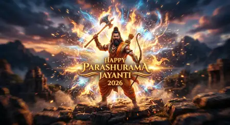Parashurama Jayanti Youtube Thumbnail 2026 - Free Happy Parashurama Jayanti Wishes 2026 Download
