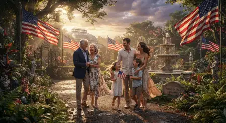 Parents Day Facebook Cover 2026 - Free American Parents Day 2026 Download