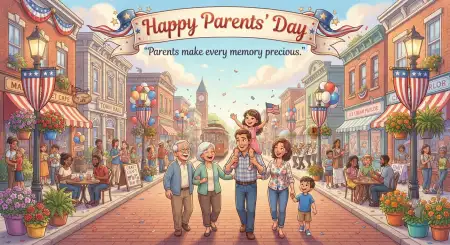 Parents Day Printable Png - Free American Parents Day 2026 Download