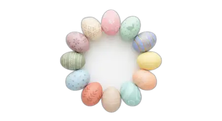 Pastel Easter Eggs Png Free - Free Easter Eggs Png Download