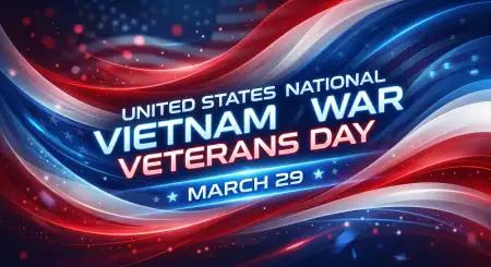 Patriotic Vietnam Veterans Day Wishes - Free United States National Vietnam War Veterans Day Download