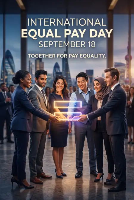 pay equality awareness 2026 - International Equal Pay Day 2026