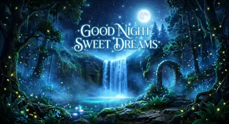 Free Peaceful Sleep Good Night Sweet Dreams Image Download