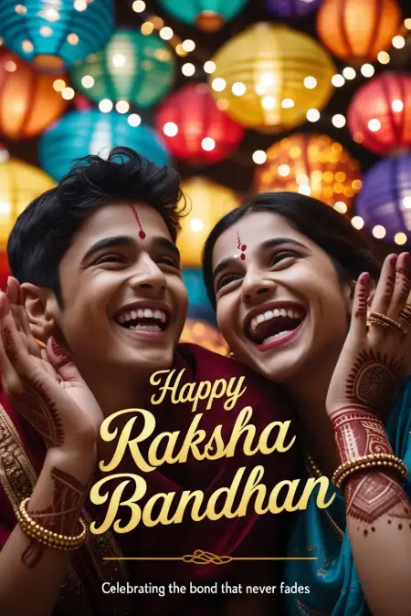 Personalized Raksha Bandhan Message For Brother - Free Raksha Bandhan Wishes Download