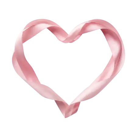 pink heart png transparent background