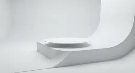 Plain White Background With Asymmetrical Composition - Free Backgr Download