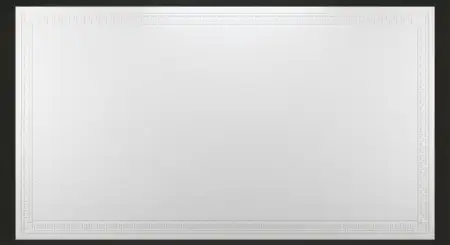 Plain White Background With Decorative Border - Free Backgr Download