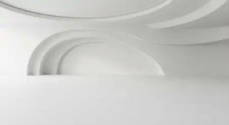 Plain White Background With Elegant Curves - Free Backgr Download