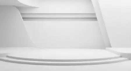 Plain White Background With Rounded Border Design - Free Backgr Download