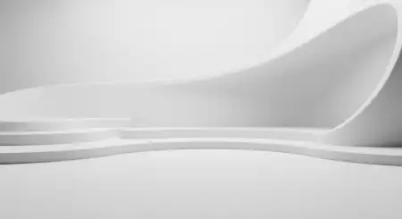 Plain White Background With Smooth Layer Design - Free Backgr Download