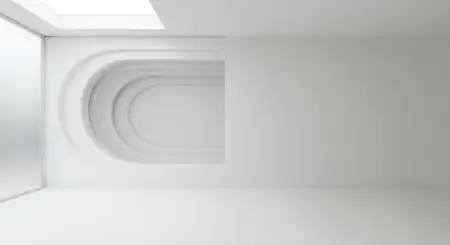 Plain White Background With Wide Angle View - Free Backgr Download
