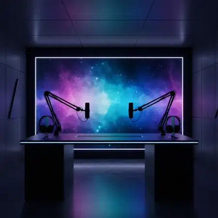 Podcast Studio Background 8k Ultra Hd - Free Podcast Studio Background Download