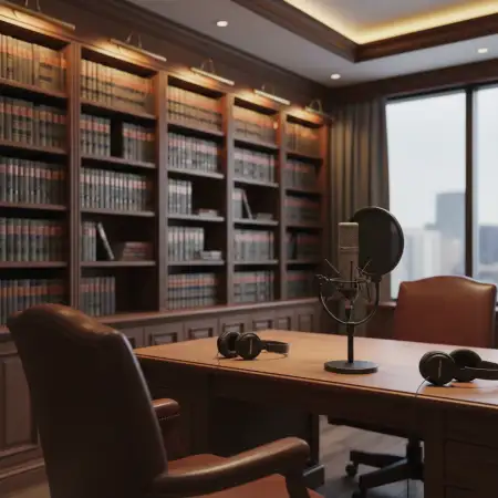 Podcast Studio Background Home Office Studio - Free Podcast Studio Background Download