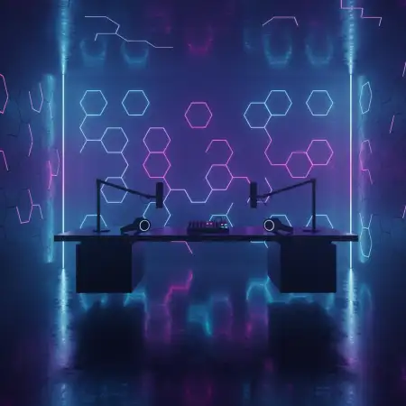 Podcast Studio Background - Free Podcast Studio Background Download