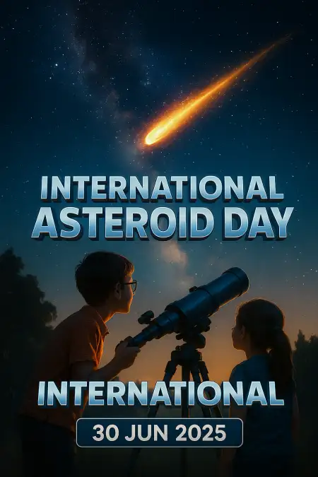 Poem On International Asteroid Day For Kids - Free International Asteroid Day Download