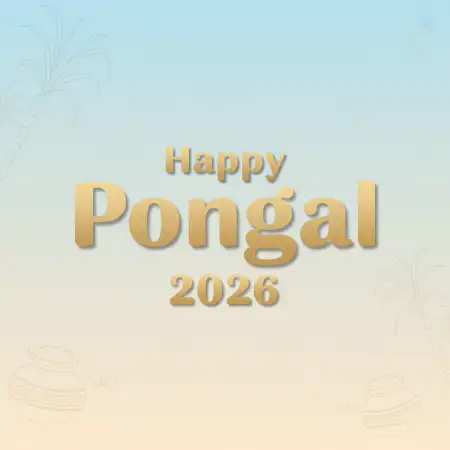 Free Pongal Harvest Festival Wishes 2026 Background Download