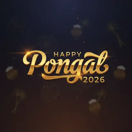 Free Pongal Wishes For School Students 2026 Background Download