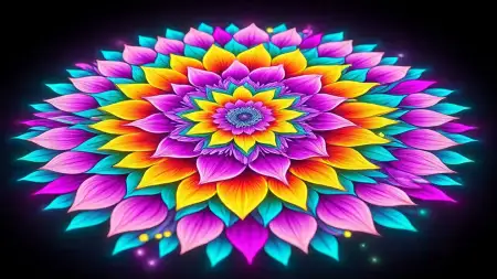 Pookalam Floral Onam Background Png - Free Onam Background Download