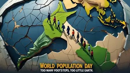 Population Day 2025 Theme For School Projects - Free World Population Day Download