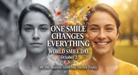 positive world smile day quotes 2026