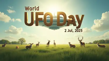 Poster Ideas For World Ufo Day 2025 - Free World Ufo Day 2025 Download
