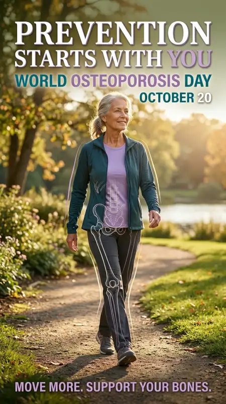 postmenopausal bone health awareness design