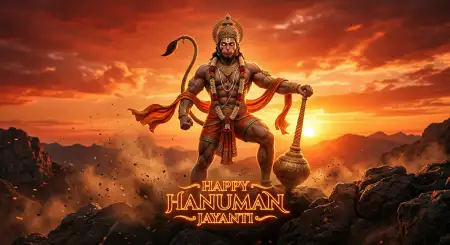 Powerful Hanuman Jayanti Wishes With Devotional Quotes - Free Hanuman Jayanti Wishes Download