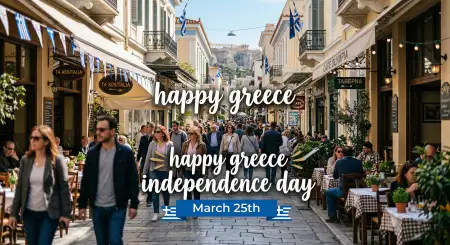 Powerful Quotes Greece National Day - Free Happy Greece Independence Day 2026 Download
