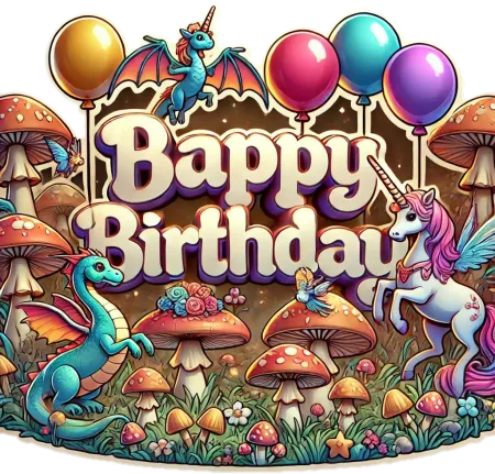 premium colorful balloon happy birthday text images