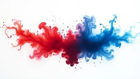 Professional Blue And Red Background For Branding - Free Related Blue Image