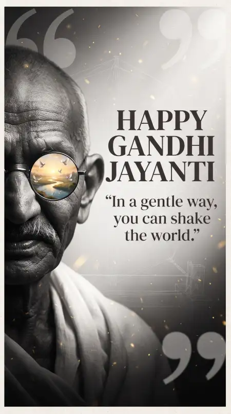professional gandhi jayanti wishes 2026