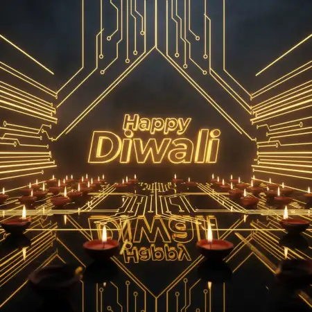 Professional Happy Diwali Greetings 2025 Messages - Free Happy Diwali 2025 Download