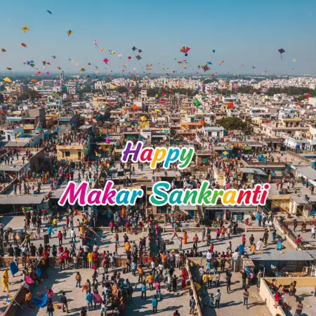 Free Professional Makar Sankranti Greetings 2026 Background Download