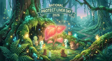 Protect Liver Day Facebook Post Content - Free National Protect Liver Day 2026 Download