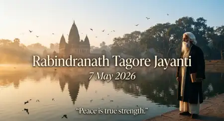 Rabindranath Tagore Jayanti 2026 Classic Wallpaper - Free Rabindranath Tagore Jayanti Download