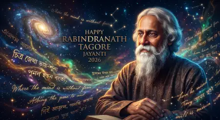 Rabindranath Tagore Jayanti 2026 Full Hd Images - Free Rabindranath Tagore Jayanti Download