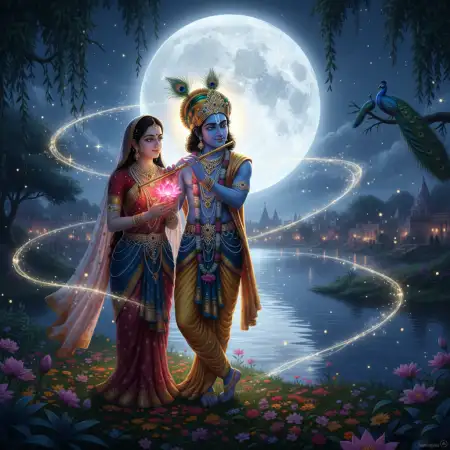 Radha Krishna Hd Wallpaper For Desktop - Free Wallpaper Wallpaper Download